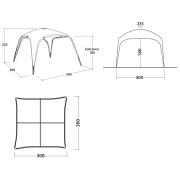 Навес Outwell Wakefield Shelter M