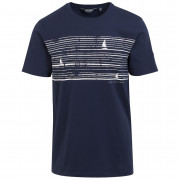 Мъжка тениска Regatta Cline VIII синьо/бял