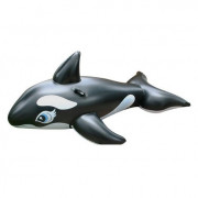 Надуваема косатка Intex Whale RideOn 58561NP черен
