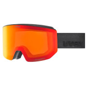Ски очила Uvex Lace Attract FM оранжев BLACK MATT DL/RED-ORANGE S2