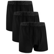 Мъжки боксерки Under Armour Lounge Tech Mesh Boxer - 6 черен black