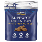 Лакомства за кучета Fish4Dogs Digestion White Fish Morsels 225g