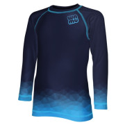 Детска функционална тениска WAMU Mozaika dark blue син