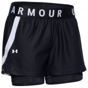 Дамски къси панталони Under Armour Play Up 2-in-1 Shorts черен Black/Black/White