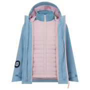Зимно яке за момичета Regatta Girls Trekktain 3-in-1 II DusBluPwLil