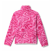 Детски суитшърт Columbia Helvetia™ II Printed Half Snap Fleece Guava pink Topo