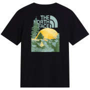 Мъжка тениска The North Face M Pitch A Tent Relaxed Ss Tee черен TNF BLACK