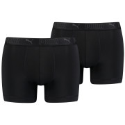 Мъжки боксерки Puma Sport Microfiber Boxers 2P черен Black