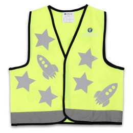 Детска жилетка LittleLife Hi-Vis Safety Vest жълт