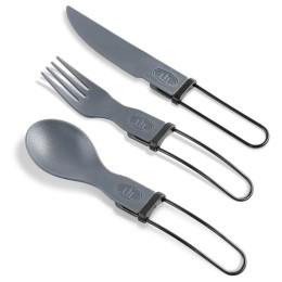 Комплект прибори GSI Outdoors Tekk Trio Folding Cutlery Set