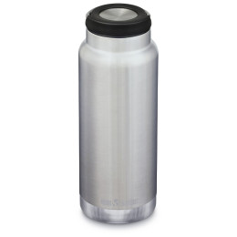 Термо бутилка Klean Kanteen TK Wide 32 oz Wide Loop Cap сребърен