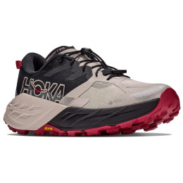 Мъжки обувки за бягане Hoka Speedgoat 7 GTX сив/червен Black / River Rock Grey