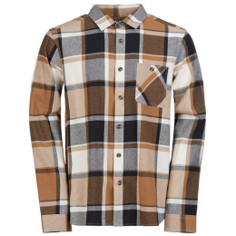 Мъжка риза Fundango Harris Shirt кафяв coffee