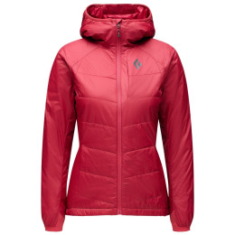 Дамско яке Black Diamond W Solution 2.0 Hoody червен Mineral Red