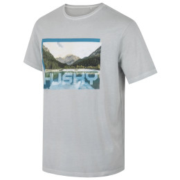 Мъжка тениска Husky Tee Lake M светло сив light grey