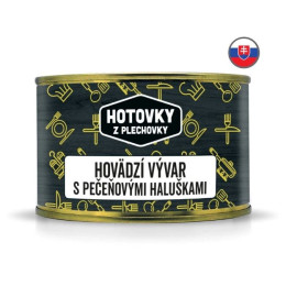 Супа Hotovky z plechovky Бульон с говеждо и кнедли 400мл
