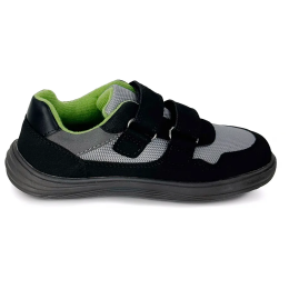 Dětské celoroční barefoot boty Bugga Safi Black черен černá
