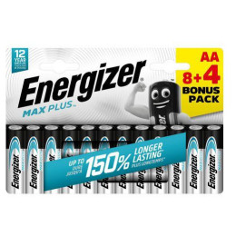 Батерия Energizer Max Plus AA/12 8+4 сребърен