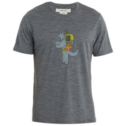 Мъжка тениска Icebreaker M Mer 150 Tech Lite II SS Tee Tech Head сив