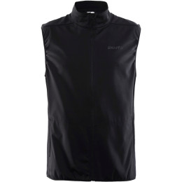 Мъжка жилетка Craft Warm черен/сив Black