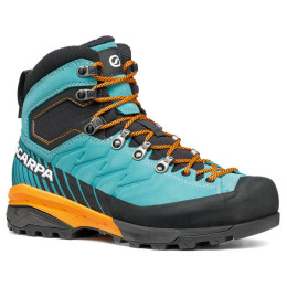 Дамски обувки за трекинг Scarpa Mescalito TRK GTX WMN син/оранжев