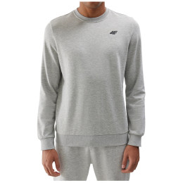 Мъжки суитшърт 4F Sweatshirt M1181 светло сив Cold Light Grey Melange