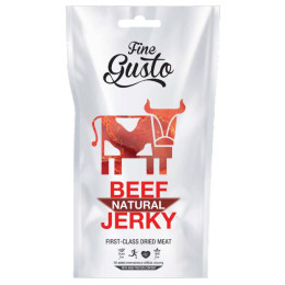 Сушено месо Fine Gusto Hovězí Jerky Natural 100g