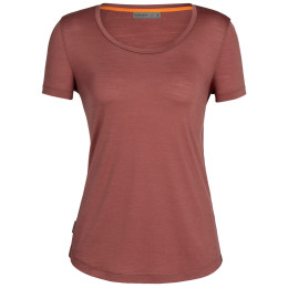 Дамска тениска Icebreaker Women Sphere II SS Scoop Tee червен