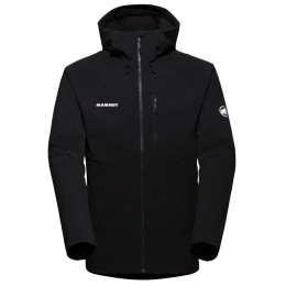 Мъжко яке Mammut Ultimate Comfort SO Hooded Jacket Men черен black 0001