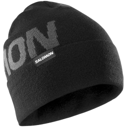 Шапка Salomon Hermitage Beanie черен DEEP BLACK