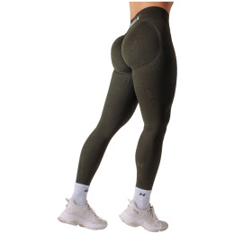 Дамски клин Nebbia High-waisted push-up leggings Power тъмно зелен Dark Green