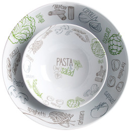 Комплект купи Brunner Pasta&Salad Bowl Set бял