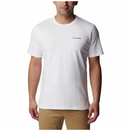 Мъжка тениска Columbia North Cascades Short Sleeve Tee бял