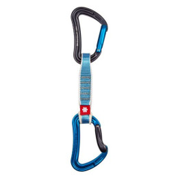 Комплект примка с карабинери Ocún Raven Qd Zoom 12 Cm 6-Pack син Blue