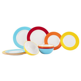 Комплект прибори Gimex Tableware Rainbow 12 pcs