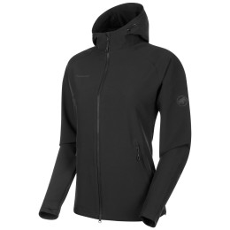 Дамско яке Mammut Macun SO Hooded Jck. W черен Black