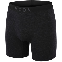 Мъжки боксерки MOOA MerinoSilk 6in черен black melange