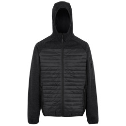 Мъжко яке Regatta Newhill Hybrid сив Ash/Black