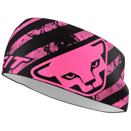 Лента за глава Dynafit Graphic Performance Headband розов 6A32 - cheeky pink/0910 TRAIL