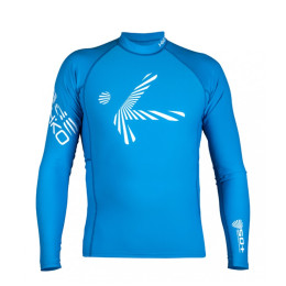 Мъжка тениска Hiko SHADE PLUSH dl. r. син ProcessBlue