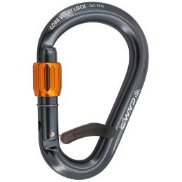 Карабинер Camp Core Belay Lock сив/оранжев Gun Metal