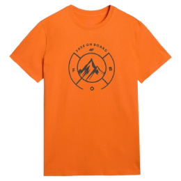 Мъжка тениска 4F Tshirt M3138 оранжев ORANGE