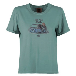 Дамска тениска E9 Wild Women's зелен Thymus