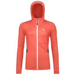 Дамски суитшърт Ortovox Fleece Hoody W розов coral