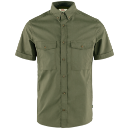 Мъжка риза Fjällräven Övik Air Stretch SS Shirt M зелен Laurel Green