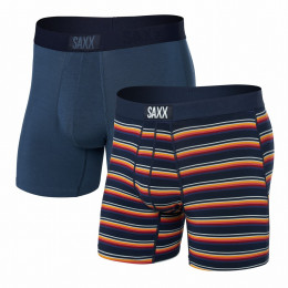 Боксерки Saxx Vibe Super Soft Bb 2Pk тъмно син field stripe/navy