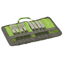 Комплект прибори Outwell BBQ Cutlery Set сребърен