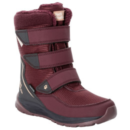 Детски зимни ботуши Jack Wolfskin Polar Boot Texapore High Vc K червен boysenberry