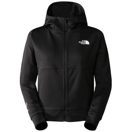 Дамски суитшърт The North Face Ma Full Zip Fleece черен