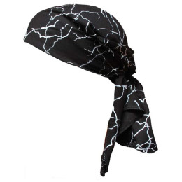 Кърпа за глава Progress Šátek D Sat Tisk 9BG черен PatternBlackLightning